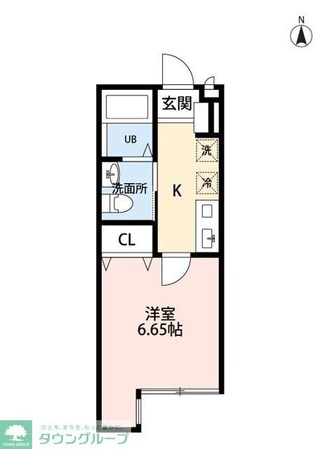 Infoglia Clairの物件間取画像